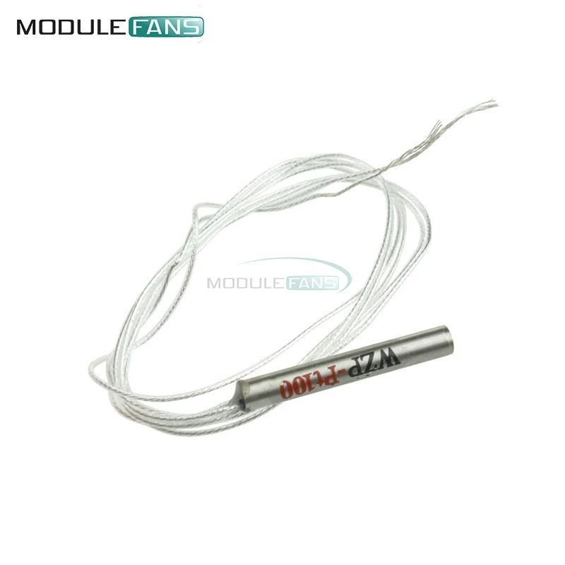 2PCS PT100 Platinum Resister Temperature Sensor Waterproof