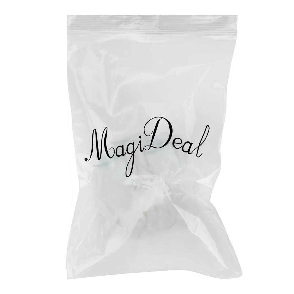 MagiDeal Nylon Sewing Quilting Gloves for Machine Quilters DIY Apparel Sewing Quilting Gloves M White