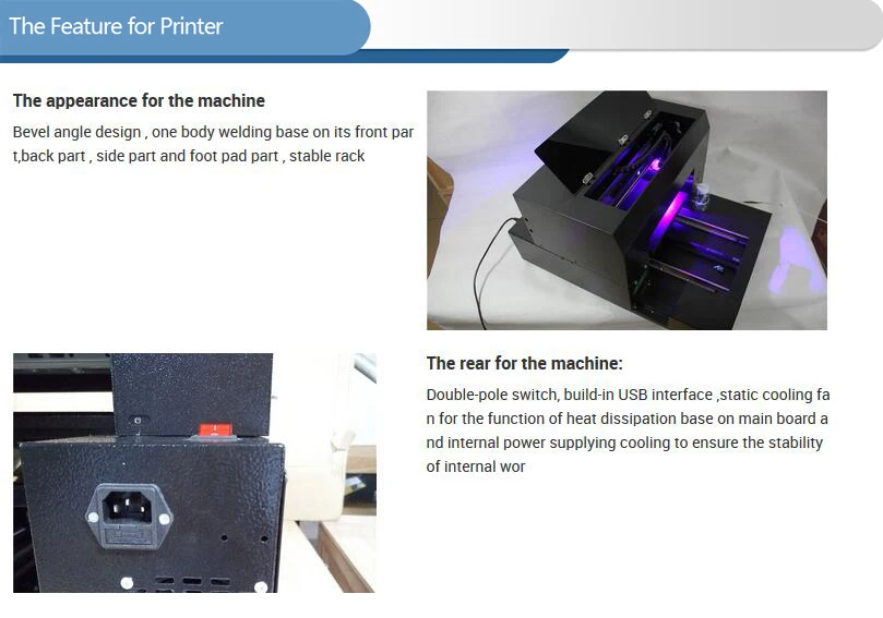 A3 size UV printer feature -1