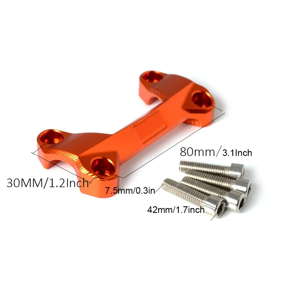 Алюминиевые стойки на руль для мотоцикла KTM DUKE 390 200 125 CNC верхняя крышка зажим