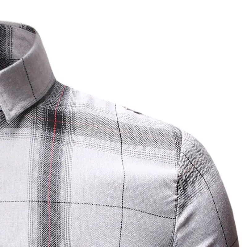 Men's Pliad Top Men Shirt Slim Fit Blouse Shirts Casual Short-sleeved Men Shirt Mens Shirts camisa masculina camisa hombre YS56 (7)