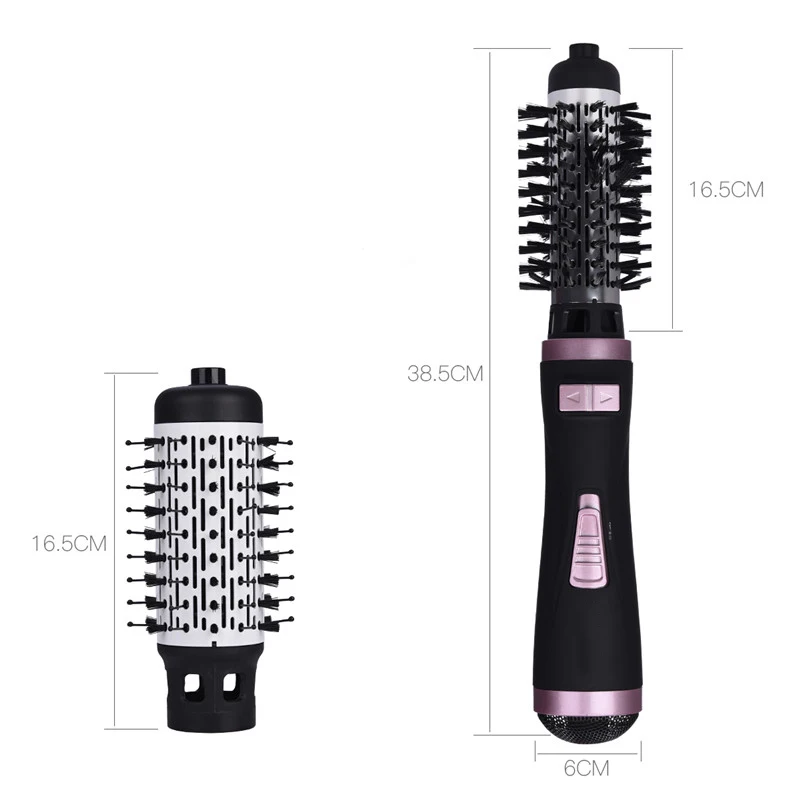 

2 in 1 Multifunctional Hair Dryer Brush Automatic Rotating Hair Comb Curling Styling Tools Salon Blow Dryer Hairbrush Dry & Wet