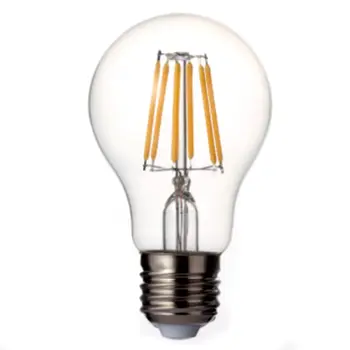

Retro LED Filament Light lamp E27 110V 220V A60 Glass Shell Bulb 5pcs