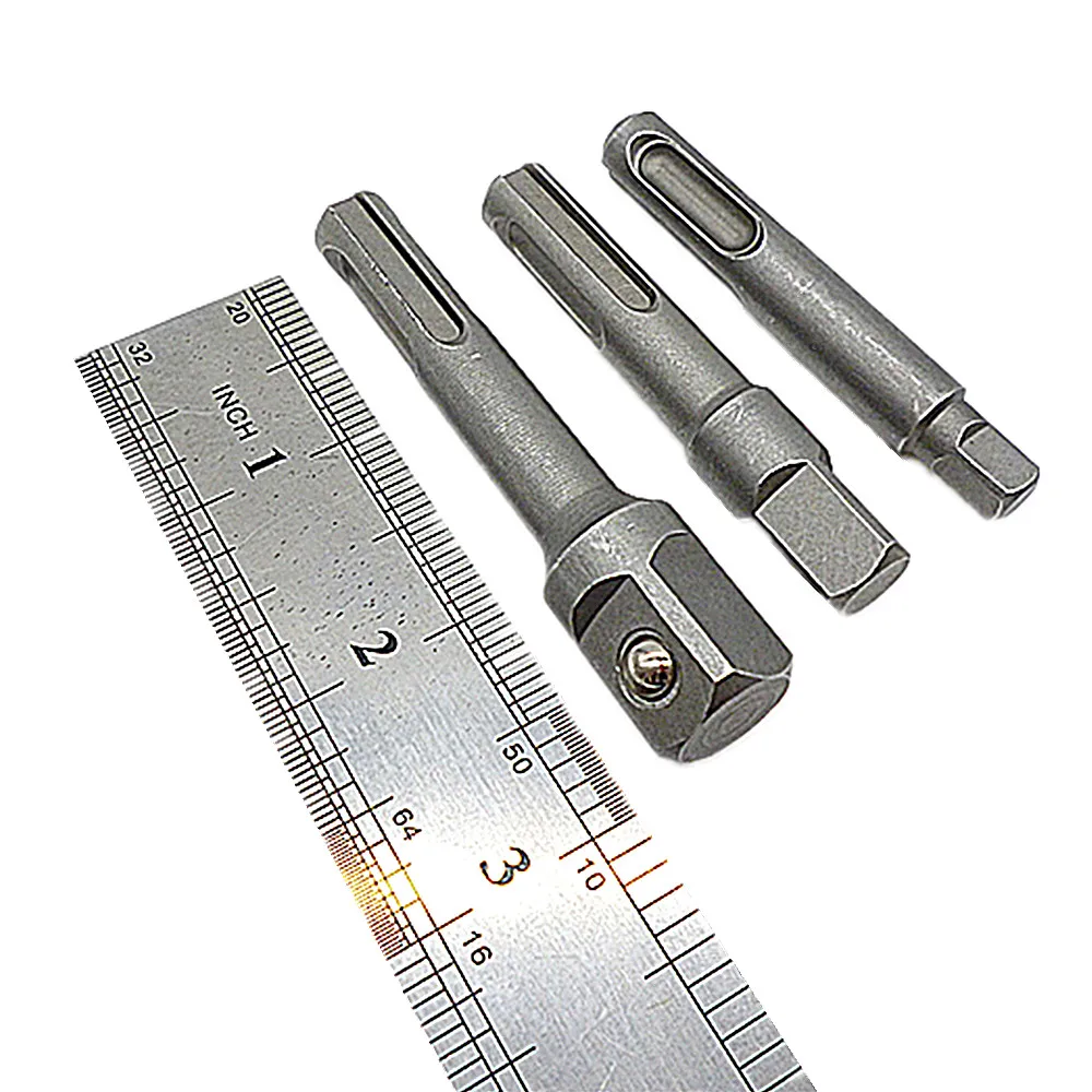 Набор адаптеров для дрели Sds набор гаек 1/4 &quot3/8&quot 1/2 &quotиз хромированной