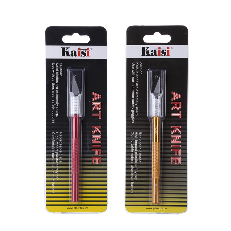 

KAISI 11 Blades Craft Artwork Engraving DIY Cutter Set Model Repairing Multipurpose Sculpture Scalpel Carving Knife