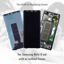 AAA ЖК Сенсорный экран для samsung Galaxy Note 8 ЖК N9500 Дисплей Digitizer Замена note8 с или без рамки