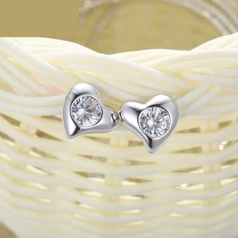 

Fashion Gold-color earring Female Korean Edition for woman jewelry Heart-shaped Jewelry earring Female gift