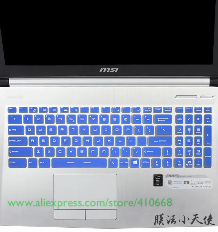 Защитная пленка для клавиатуры ноутбука MSI GT75 GE75 GS75 GE73VR GF75 GL73 GP73 WE73 GS73VR GT73VR GL72M GF72VR