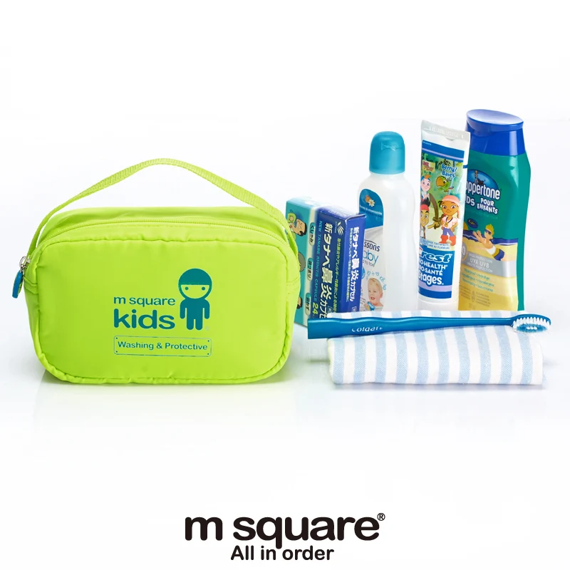 Us 10 01 29 Off M Square Travel Cosmetic Bag Kids Makeup Organizer Boy S Make Up Bags Children Storage Tioletry Necessaries In