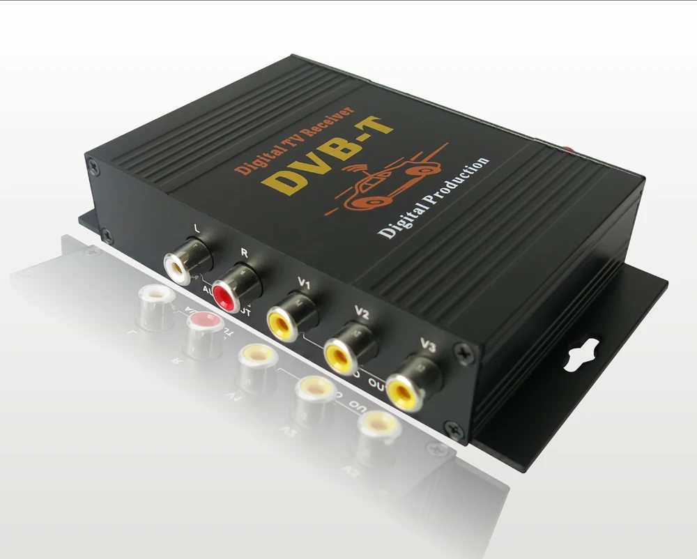 krando car digital TV box DVB-T with 2 antenna (5)