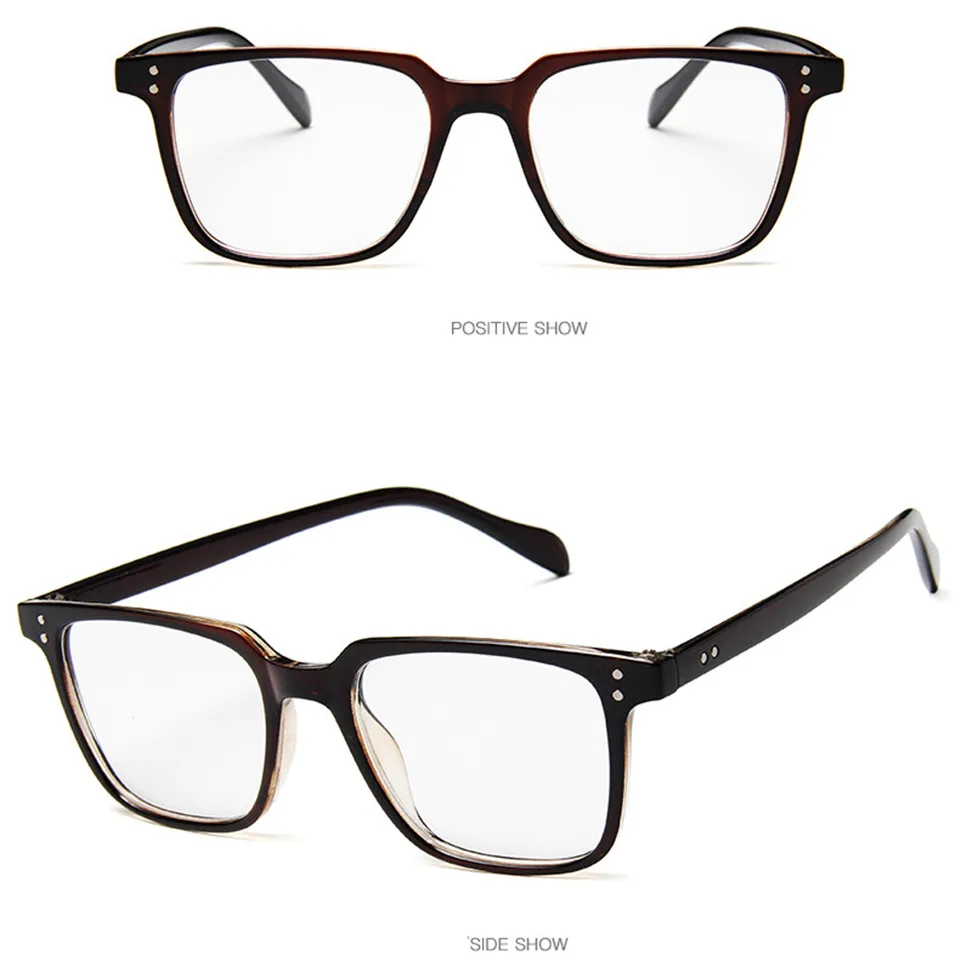 Iboode Ретро квадратные очки оправа для женщин и мужчин Близорукость Оптические очки унисекс очки для чтения оправа по рецепту оправы для очков