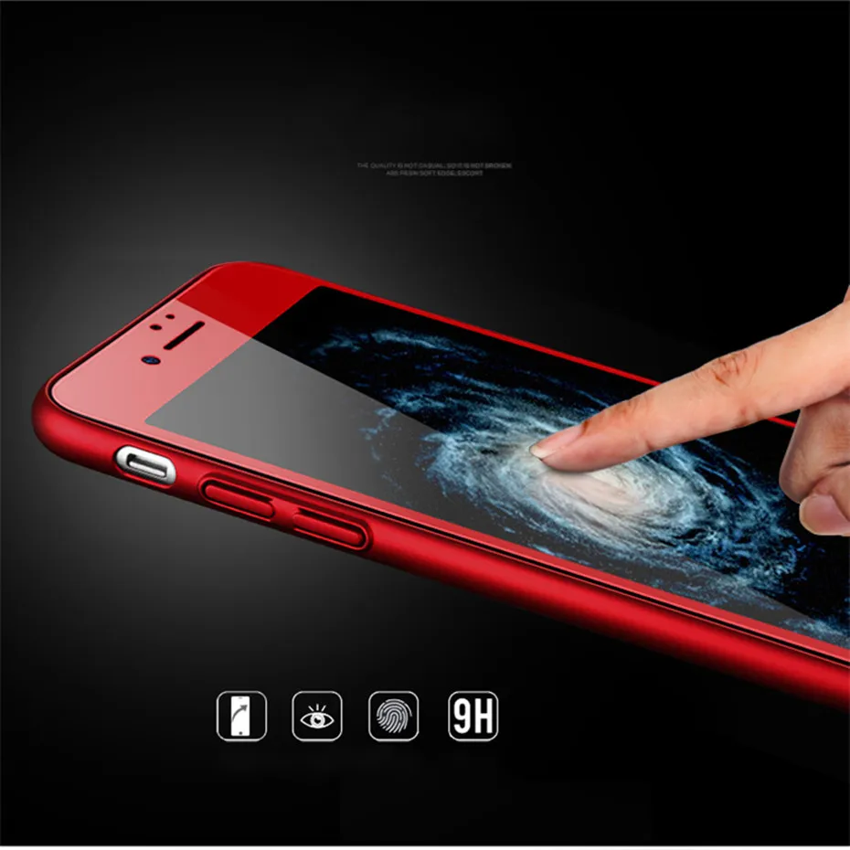 9 H 3D منحني الزجاج المقسى ل iphone 8 7 6 6 ثانية كامل غطاء واقي للشاشة ل iphone 6 6s 7 8 زائد زجاج واقي فيلم