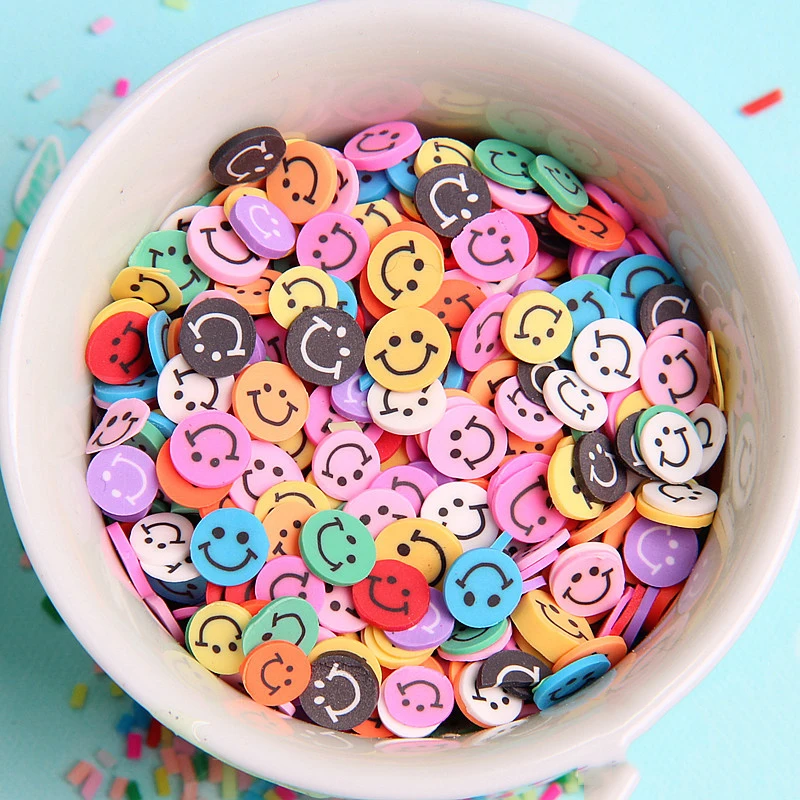 Happy Monkey 100g/pack DIY Slime Supplies Toys Polymer Clay Flower Emoji Slices Slime Accessories Filler Decoration Gift Toy Happy Monkey 100g/pack DIY Slime Supplies Toys Polymer Clay Flower Emoji Slices Slime Accessories Filler Decoration Gift Toy