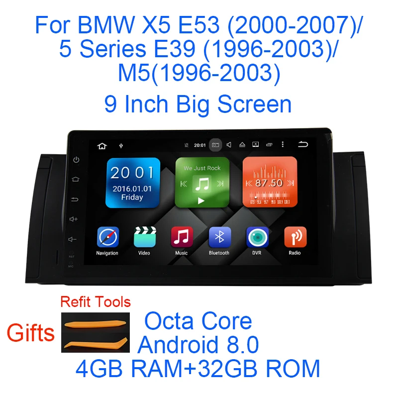 Android 8 0 Восьмиядерный 4G RAM 32G ROM GPS Navi 9 &quotдюймовый автомобильный DVD мультимедиа для