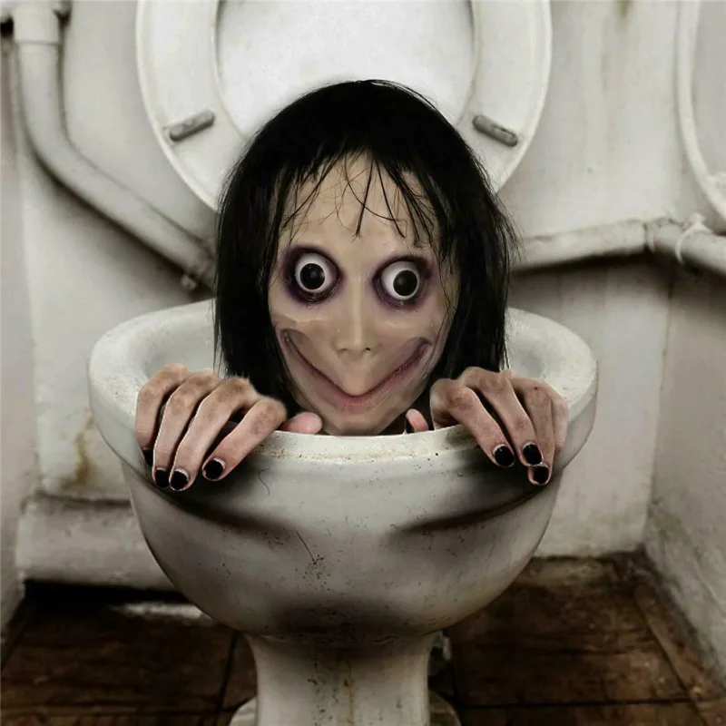 

Creepy mask Girls Cosplay Props Masks Weaved Halloween Mask Horrible Mask Fancy Dress Horror Mask For Spooky Haunted Decor