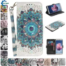 3D флип-чехол для huawei P Smart FIG Pot LX1 LX5 силиконовый бумажник кожаный чехол для телефона PSmart Z SmartZ Smart+ Plus