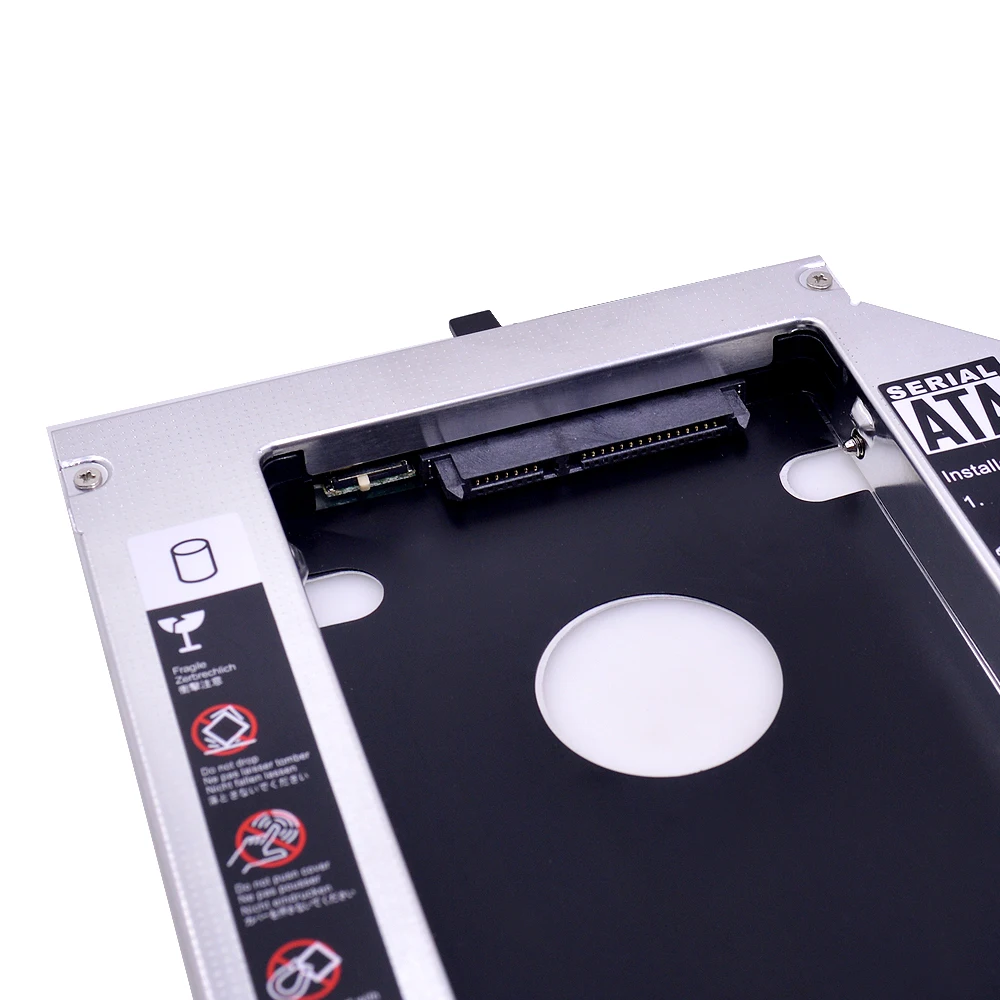 CHIPAL алюминия 2nd HDD Caddy 12 7 мм SATA 3 0 для 2 5 ''ssd чехол Корпус жесткого диска Lenovo ThinkPad