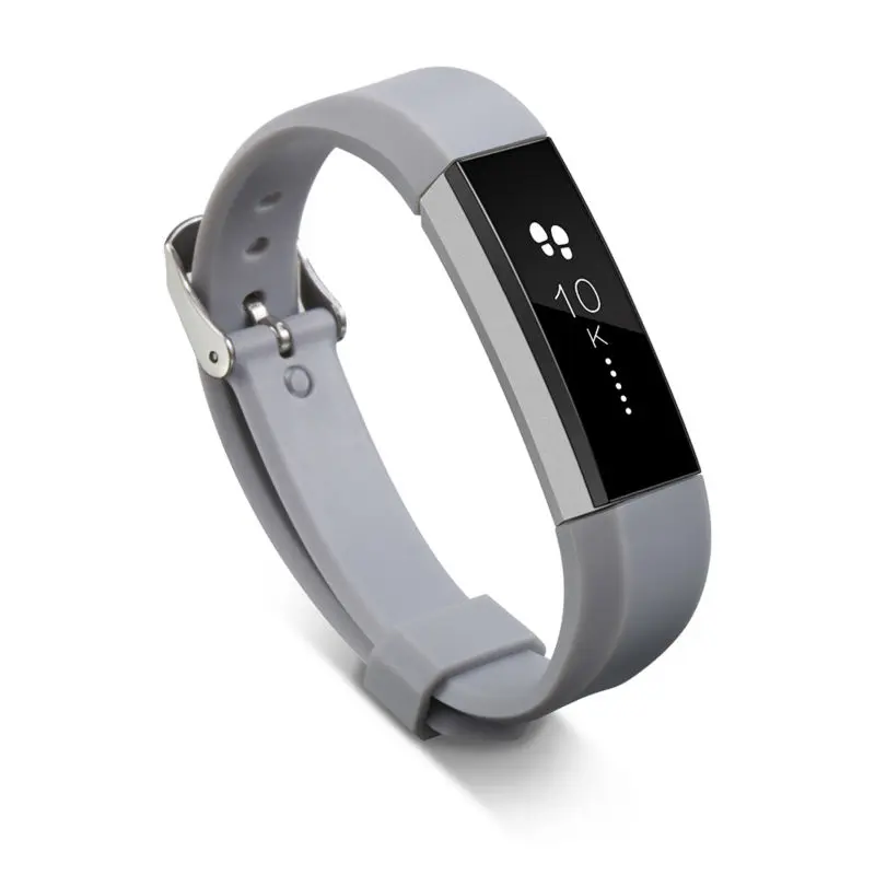 10 шт./лот мягкий силиконовый спортивный ремешок на запястье, наручные часы сменный Ремешок Для Fitbit Alta браслет для смарт-часов