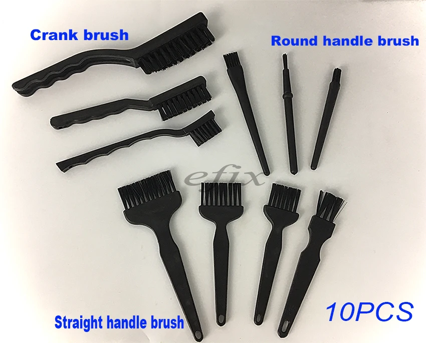 

8/10PCS BGA rework Anti-static Brush PCB Cleaning Tool ESD PCB brush Electronic component Cleaning tools good