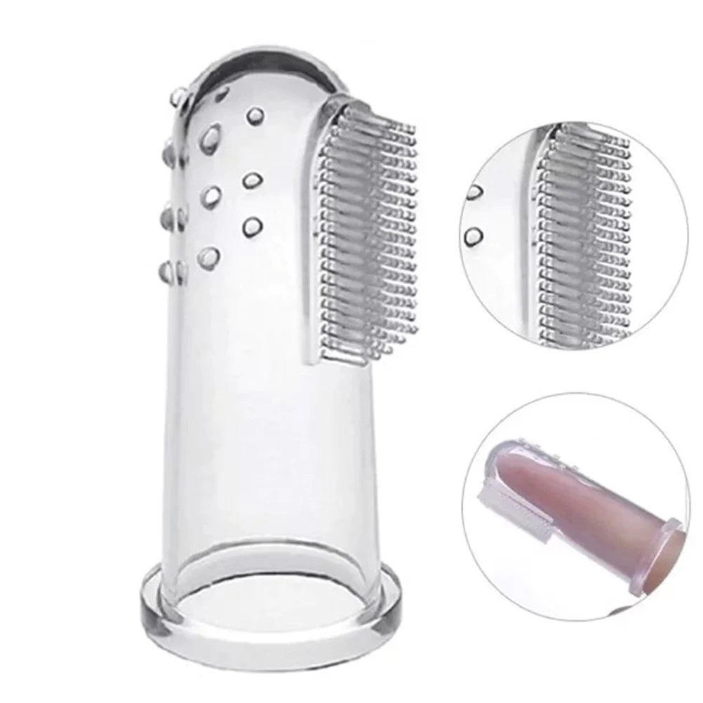 

Finger Toothbrush Baby Infant Soft Silicone Finger Toothbrush Teeth Massager Brush Brush Rubber Cleaning Baby Brush