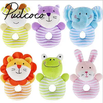 

Helen115 Cartoon Animal Developmental Toy Bed Pillows Infant Kids Baby Soft Toys Pillows