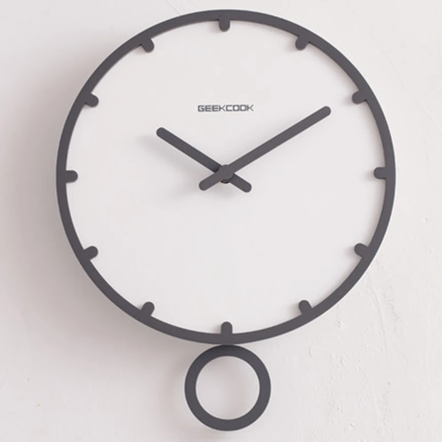 

Oclock Large 3d Acrylic Modern Wall Watch Quartz Silent Living Room Nordic Diy Gear Pendulum Flip Cuckoo Clock Home Klok 60B0014