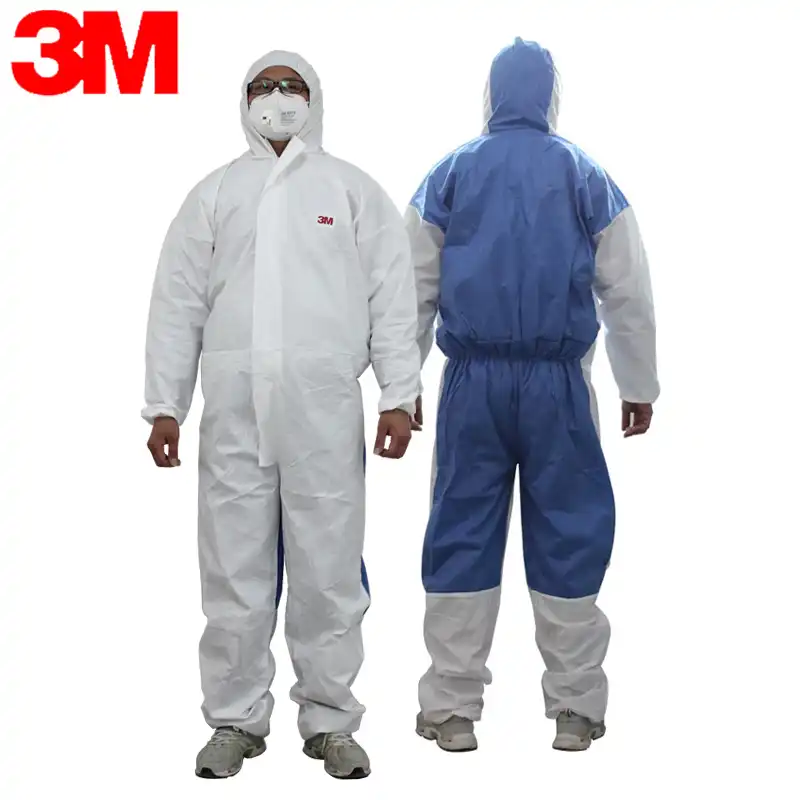 2500 white chemical protective clothing gas mask o