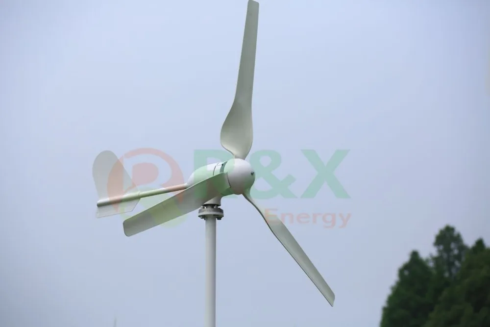 R& X 600 Вт CE 24 В/48 в ветряная турбина генератор мощность Aerogenerador небольшой горизонтальный для дома ЛОДКА Кемпинг