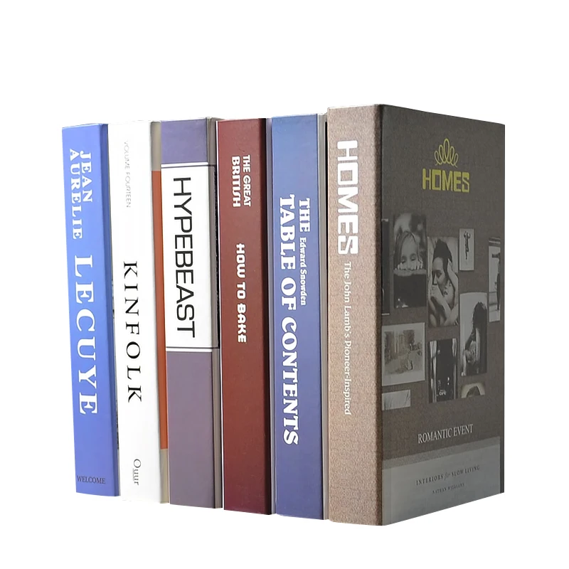 Old Times Modern Sets Of Decorative Books Simulation Books