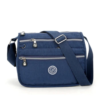 

Small Shoulder Bags Female Solid Zipper Luxury Women Messenger Bag Designer Mini Nylon Summer Beach Crossbody Bag Sac A Main