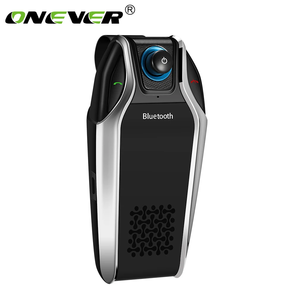 Onever Car FM Transmitter Modulator Auto Sun Visor Speaker ...