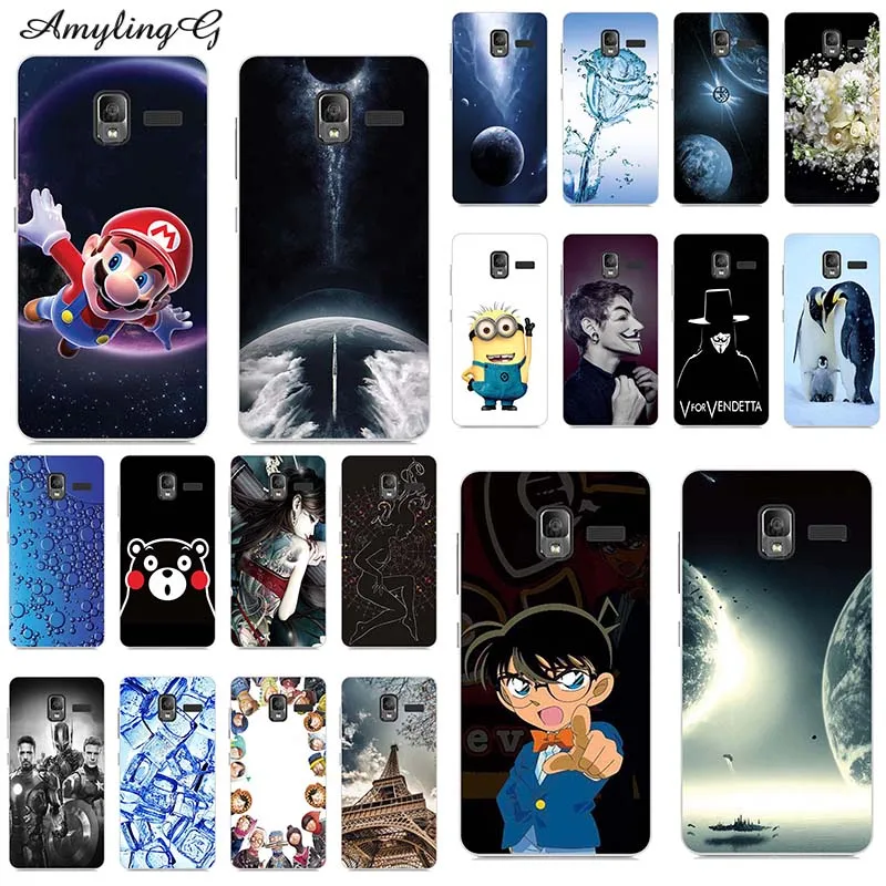 

Silicon Soft TPU Case for Lenovo A850 plus A850Plus A850+ 5.5" Case Print HD Painting Rose Wolf Patterned Cover Phone Back Shell