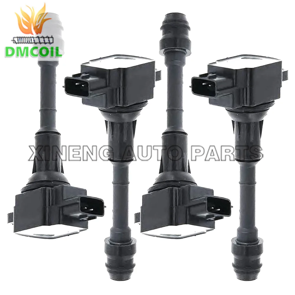 4 PCS HIGH QUALITY IGNITION COIL FOR NISSAN PRIMERA TEANA X TRAIL