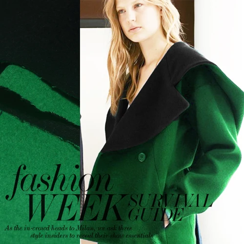 

Double-sided wool cashmere fabric winter coat clothing wool fabric wholesale cashmere cloth wool cloth