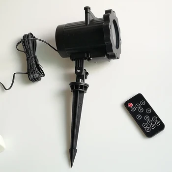 

2018 New Dynamic Animation Projector Lights 4 Pattern Led Garden Light Waterproof Christmas Projection Lamp For Wedding Decor