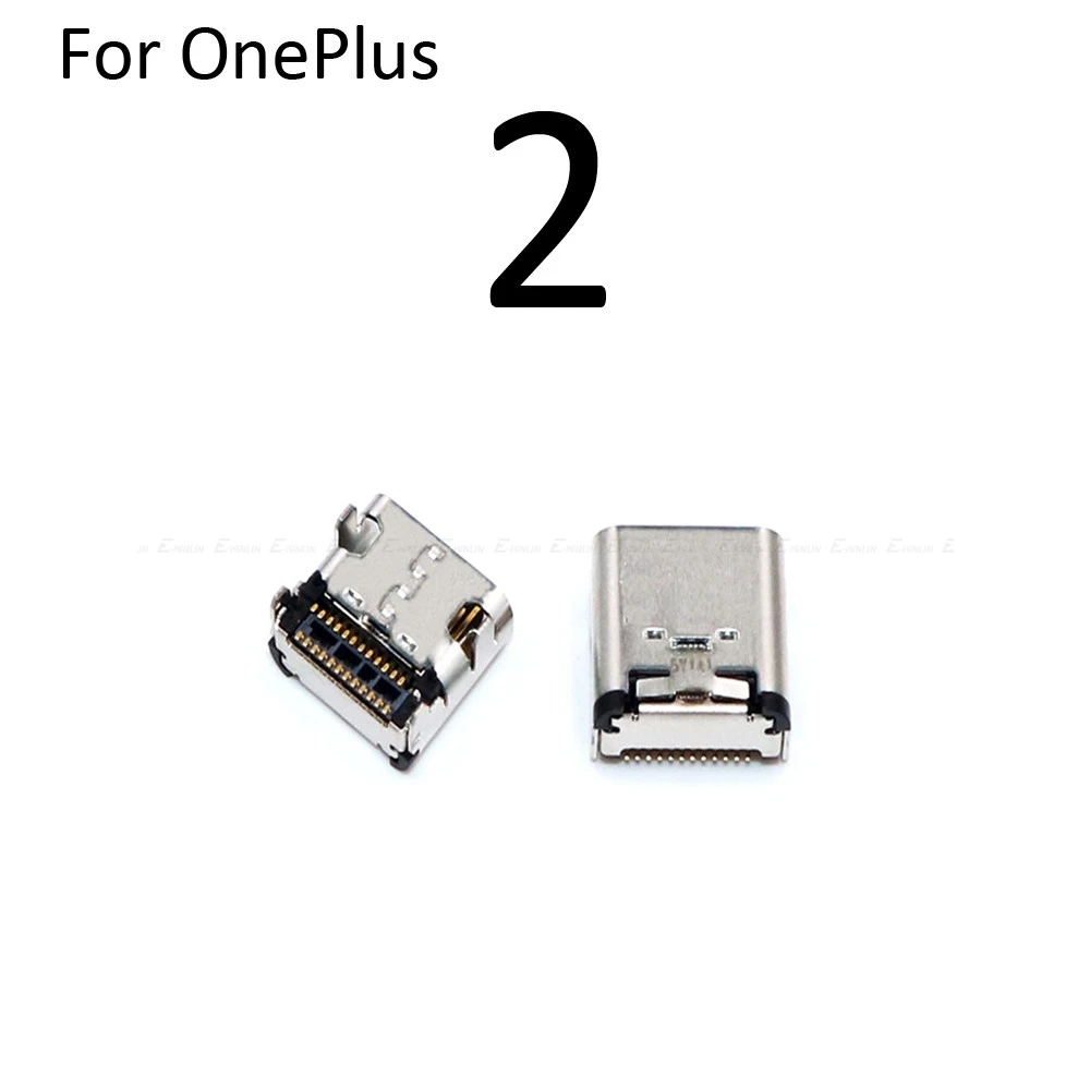 2 шт./лот Type C Micro USB Jack зарядный порт для OnePlus X 1 3 3T 5T 6T 7 7T 8 Pro 5G Разъем зарядного