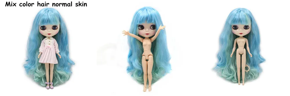 Blyth кукла ледяная 1/6 шарнир тело DIY обнаженные игрушки BJD модные куклы девушка подарок Специальное предложение на продажу с ручной набор A& B