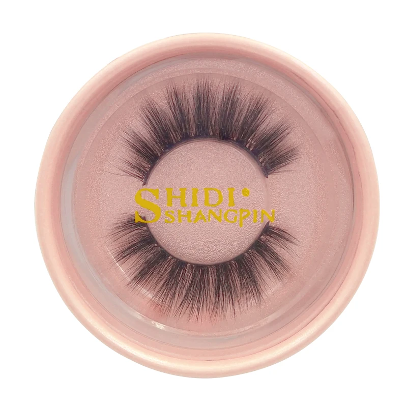 SHIDISHANGPIN 1 Pair mink eyelashes false eyelash 3d mink lashes natural long false eyelashes 1cm-1.5cm 1 box eyelash extension