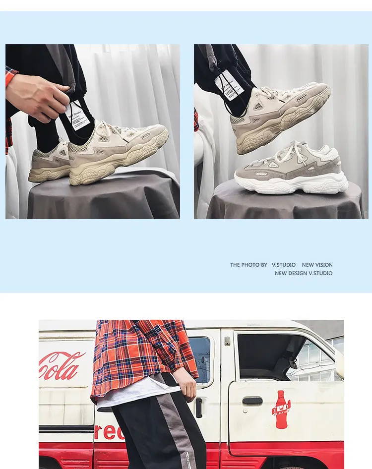 Мужская Вулканизированная обувь; повседневная обувь для папы; кроссовки на платформе; брендовые Модные дышащие кроссовки; Zapatos De Hombre; мужская обувь
