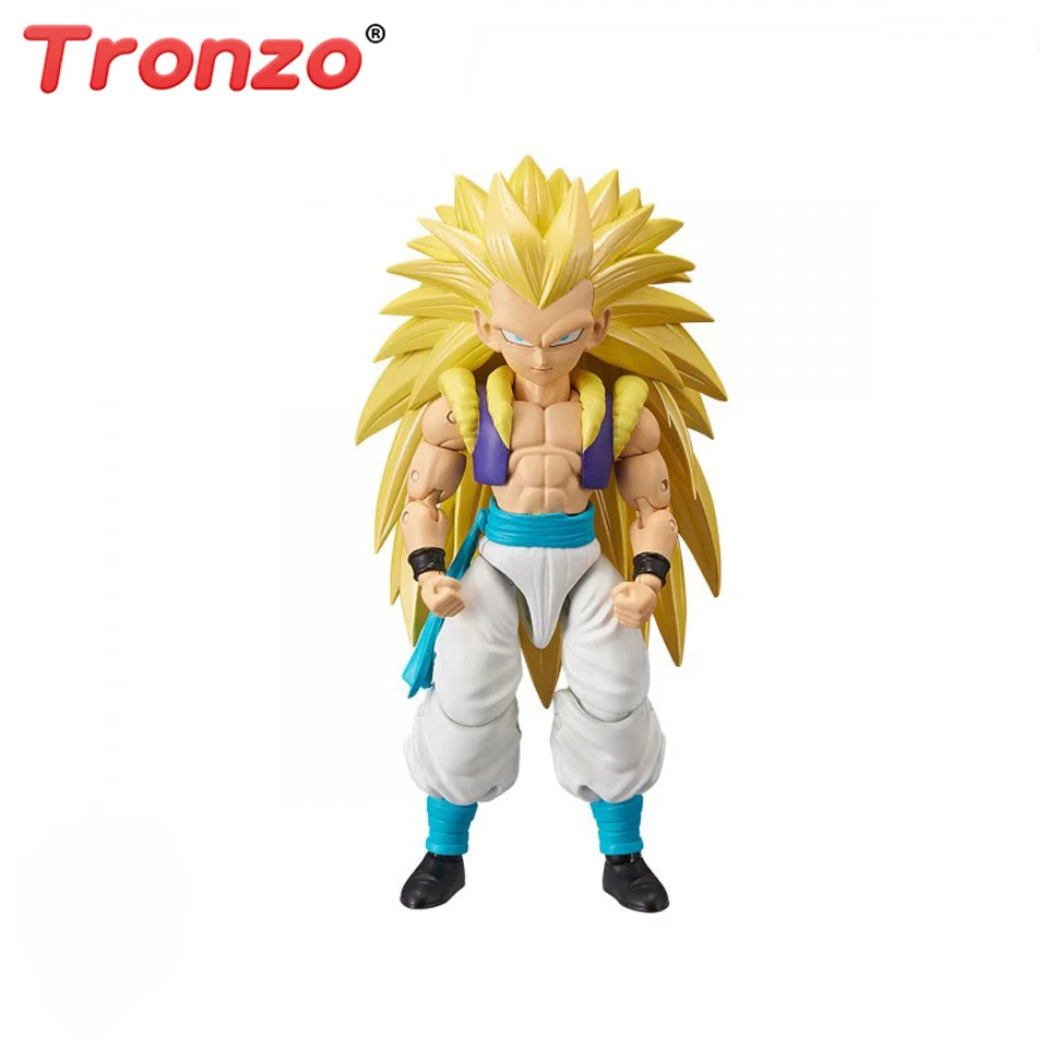 

Tronzo Original Dragon Star Dragon Ball Z Gotenks SSJ3 Movable PVC Action Figure Model Toys DBZ Super Saiyan 3 Figurine Toy Doll