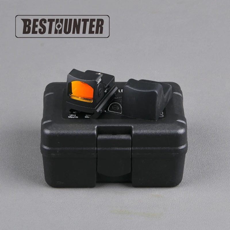 

Trijicon RMR Red Dot Sight Collimator Sight Fit Glock 20mm Weaver Rail Mini Reflex Sight Handgun Sight Rifle Scope