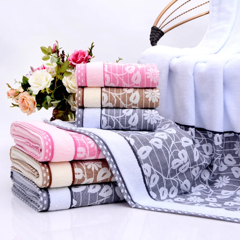 

Free Shipping 1PCS Cotton Bath Towel For Adults And Children,High Quality Beach Bath Towels Bathroom Bath Towels DNIN001