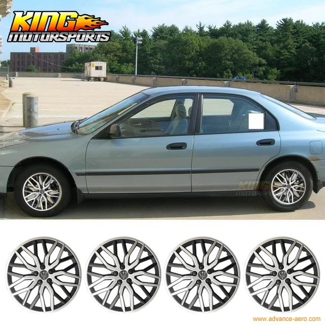 Universal 15 Inch Hub Caps Hubcap Wheel Cover Tire Skin Covers Black Universal 15 Inch Hub Caps Hubcap Wheel Cover Tire Skin Covers Black Silver 4pc