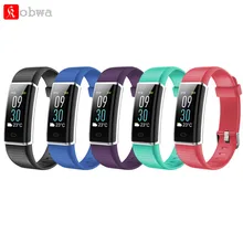 Kobwa ID130C умный Браслет монитор сердечного ритма несколько видов спорта Фитнес режим Удаленная камера шагомер погоды