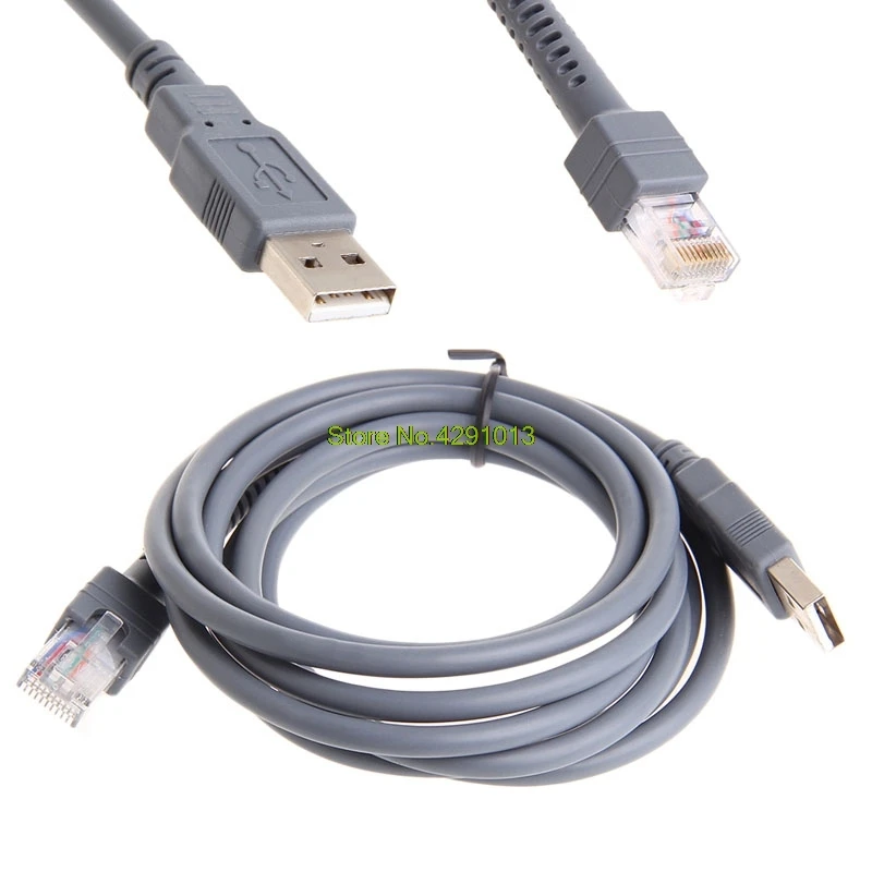 2M Symbol Barcode Scanner USB Cable LS1203 LS2208 LS4208 LS3008 CBA-U01-S07ZAR for sata to usb cable,sata to usb adapter cable,usb adapter cable