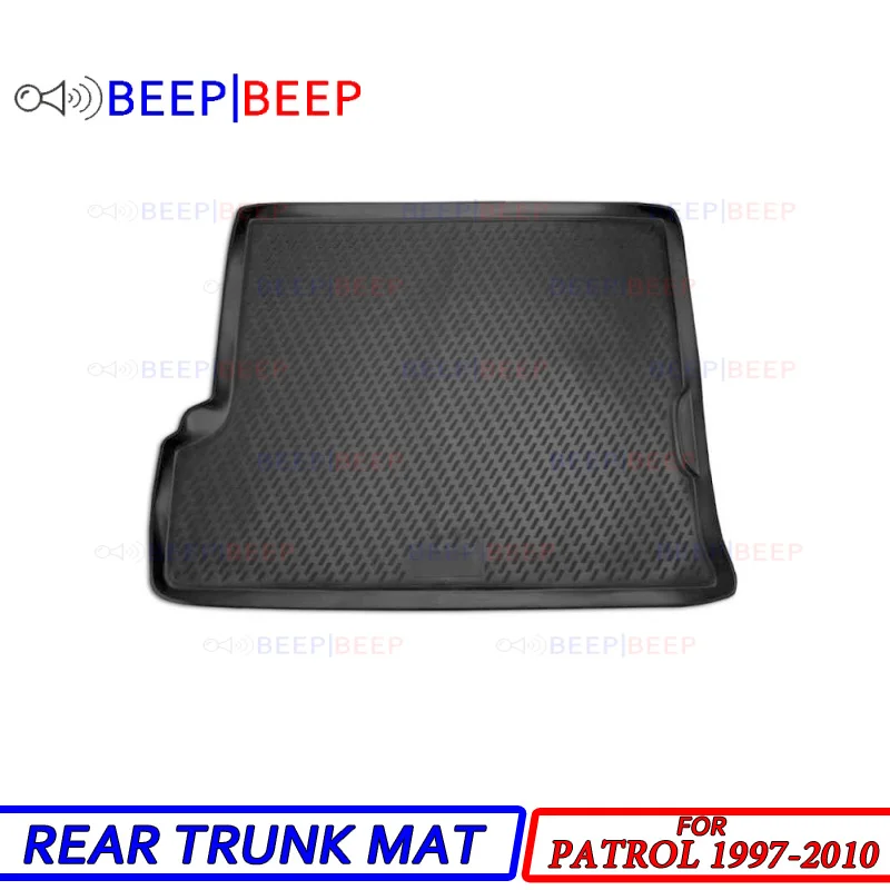 

For Nissan Patrol 1997-2010 car trunk mat rear inner boot cargo tray floor carpet car styling interior decoration accessories