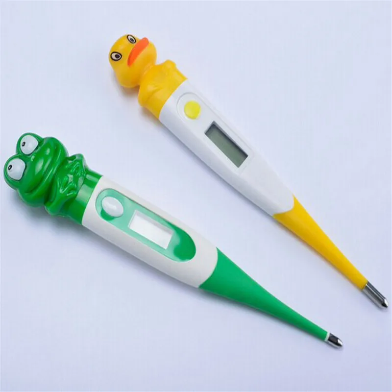 Cute Cartoon Animals Digital Monitor Thermometer Frogs / Bear / Cow