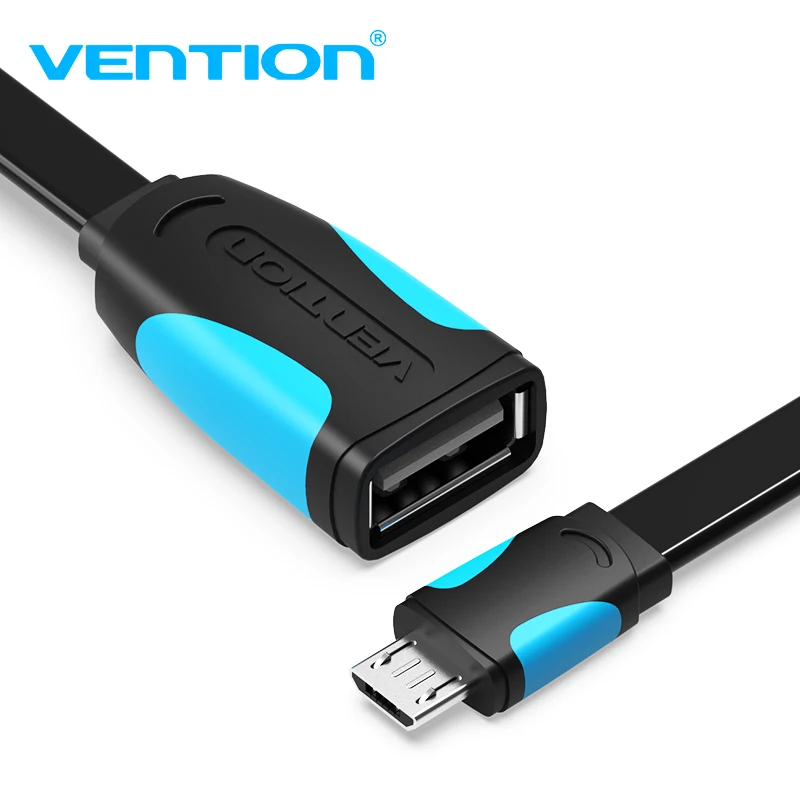 Vention OTG USB кабель 2,0 адаптер для Android samsung S6 Redmi Note 5 Micro USB разъем для Xiaomi Tablet Pc OTG адаптер