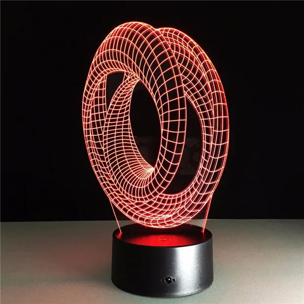 Magical Optical Illusion 3D Mood Lamp 1