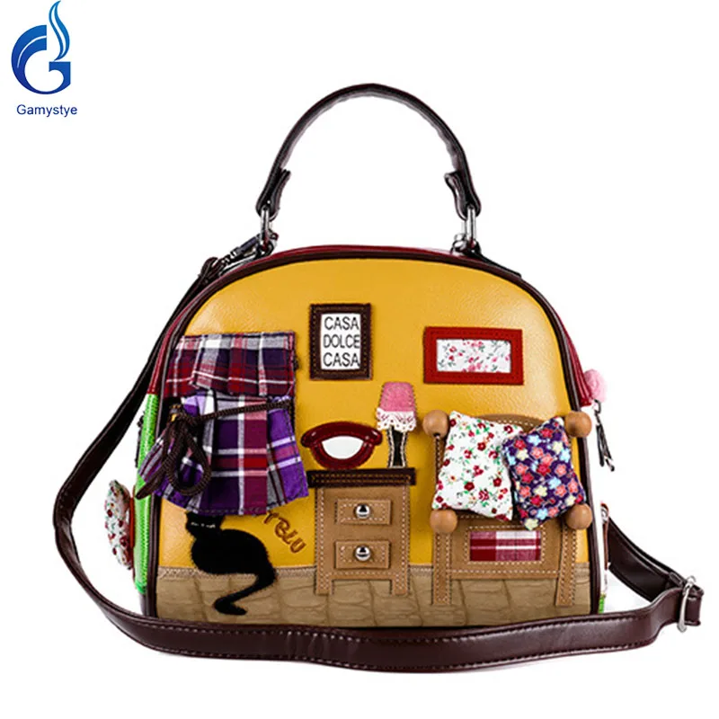 ФОТО CAT home bag 2016 New women bags Italy Handbag Retro Handmade Bolsa Feminina Candy Bolsos famous designer crossbody shoulder bag